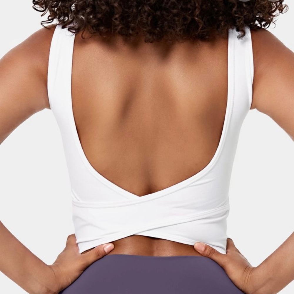 Halara U Neck Backless Top